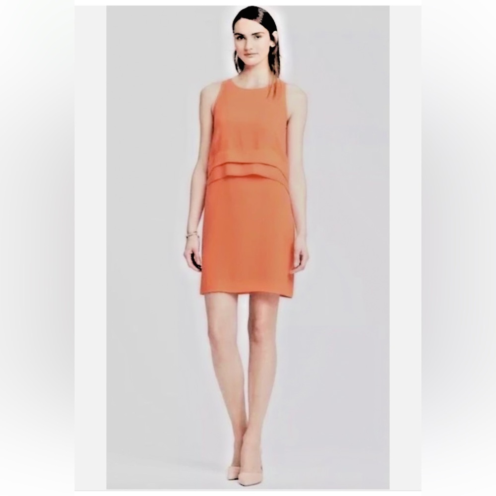 Banana Republic Orange Mini Dress
